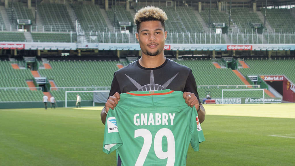 Ảnh bài viết Bàn thắng đầu tiên tuyệt đẹp của Gnabry cho Bremen