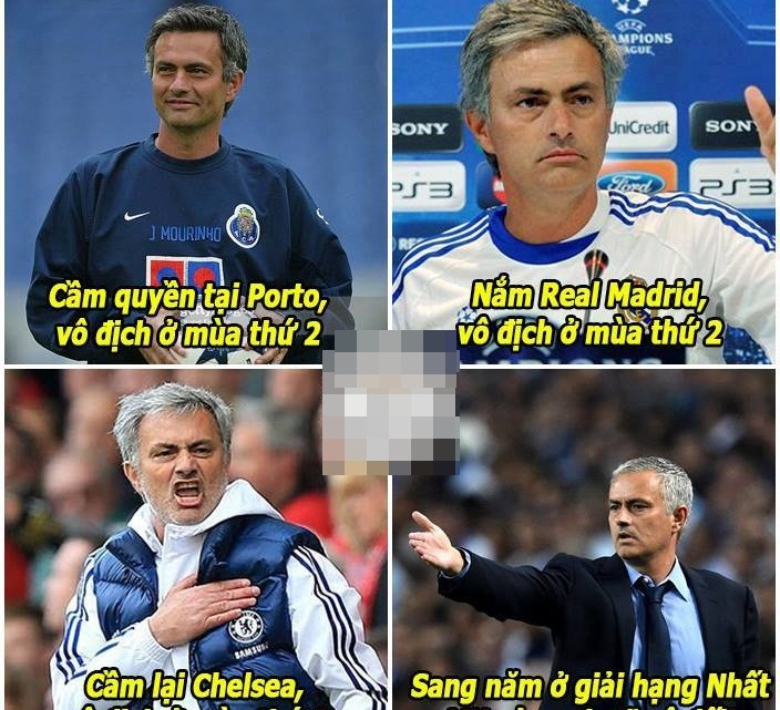 Ảnh chế: Mourinho "quyết tâm" để MU xuống giải hạng Nhất; CR7 "khóc ròng" khi QBV FIFA bị khai tử