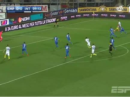 Mauro Icardi lập cú đúp giúp Inter Milan đánh bại Empoli