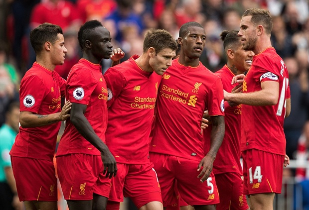 Có lợi thế sớm, Liverpool hủy diệt Hull City trên thánh địa Anfield