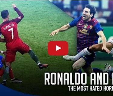 Những lần bị phạm lỗi kinh hoàng của Cristiano Ronaldo và Lionel Messi
