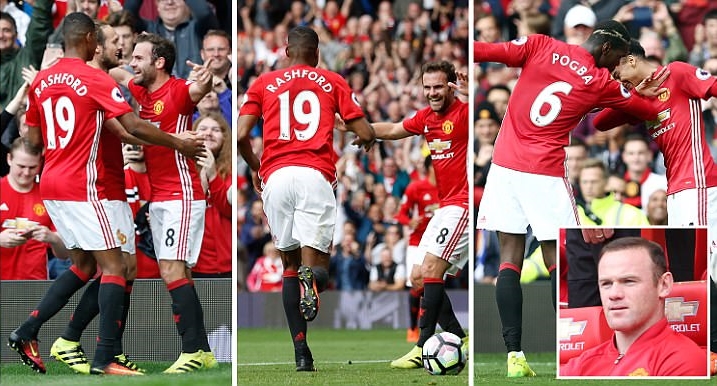 Pogba thông nòng, M.U giải quyết nhà vua ngay trong hiệp một