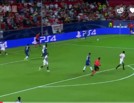 Sevilla 1 - 0 Lyon (vòng bảng Champions League)