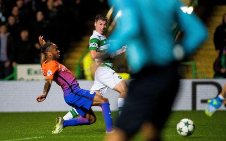 Bàn phản lưới nhà của Raheem Sterling trước Celtic