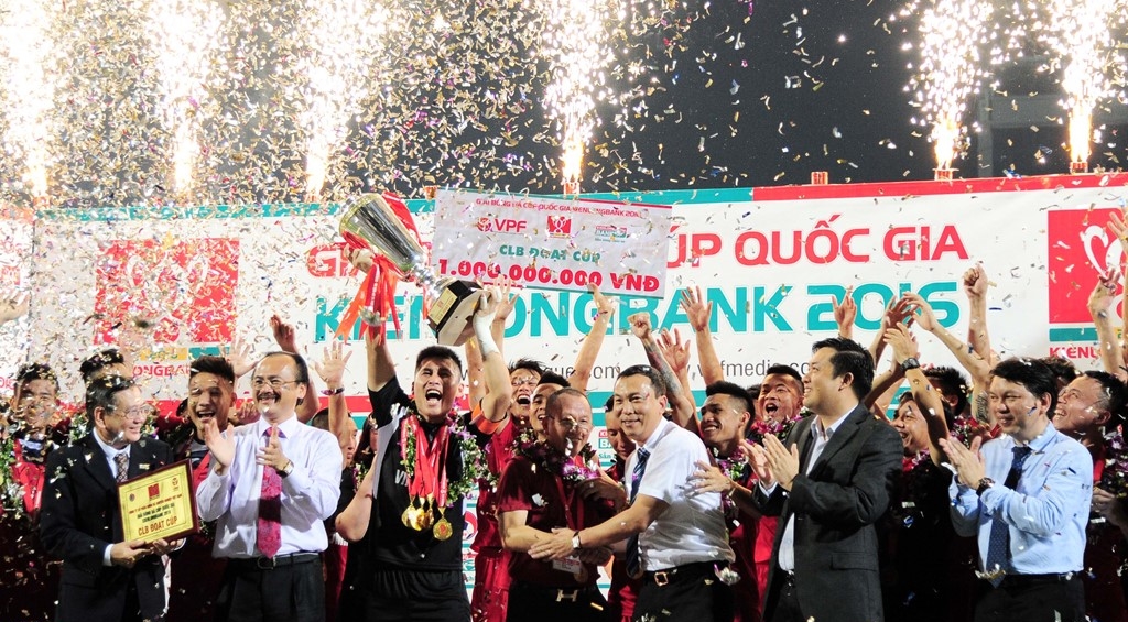Ảnh bài viết Đánh bại Hà Nội T&T 2-1, Than Quảng Ninh vô địch Cup QG 2016