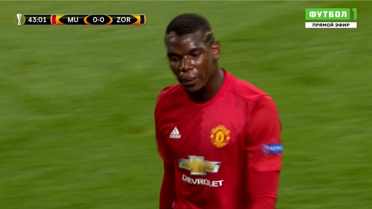 Màn trình diễn của Paul Pogba trước Zorya Luhansk