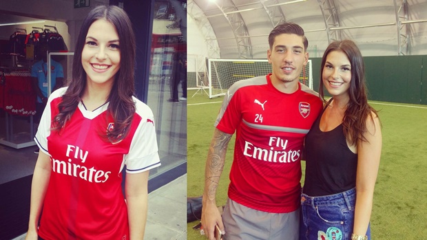 Nữ MC lột đồ nếu Arsenal vô địch Premier League