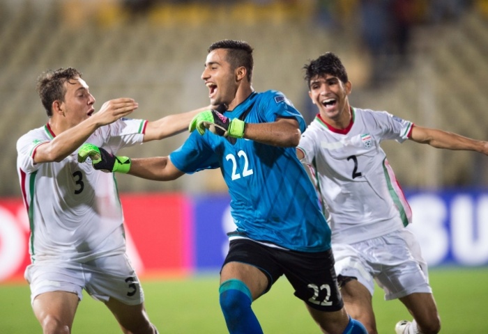 U16 Iran 1-1 (6-5p) U16 Triều Tiên (Bán kết U16 châu Á 2016)