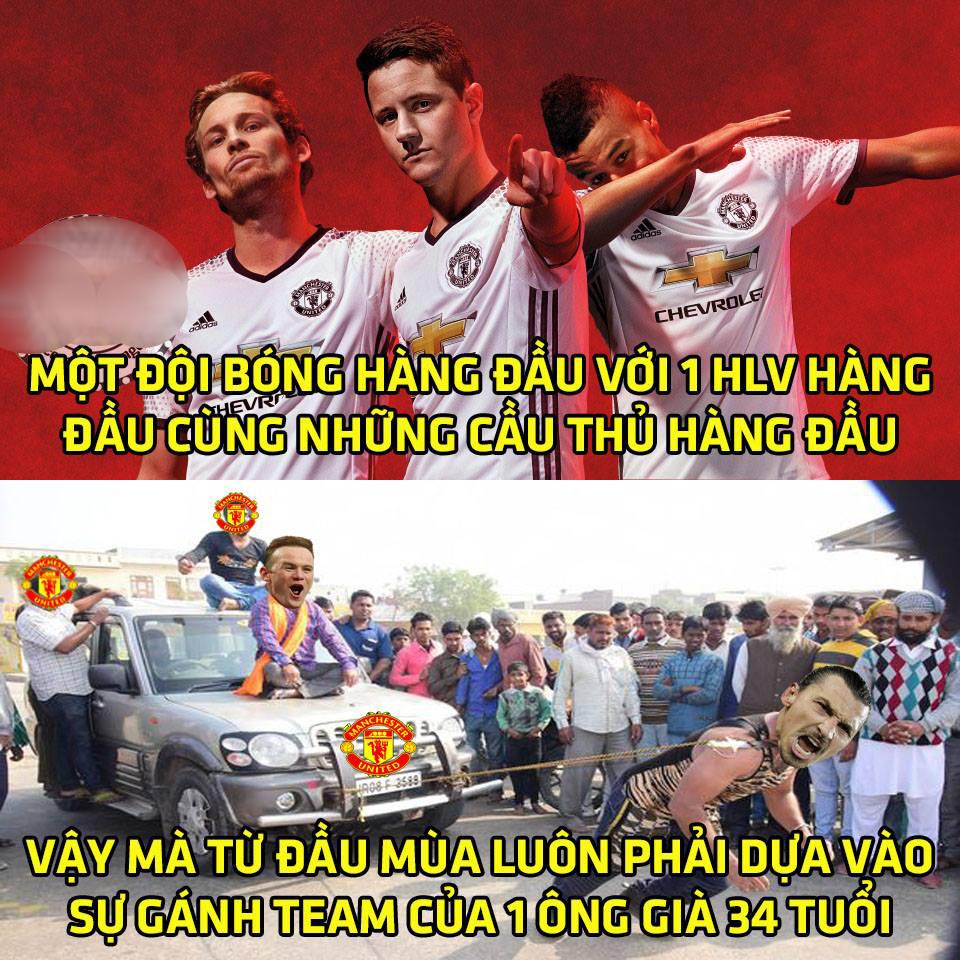Ảnh chế: Nghi án M.U "lách luật" trong thương vụ Pogba; Ibra nổi cơn tam bành vì kẻ lười biếng Rooney