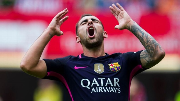 Hàng công Barca: Nỗi thất vọng Alcacer