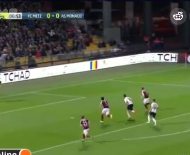 Metz 0 - 7 Monaco (vòng 8 Ligue 1)