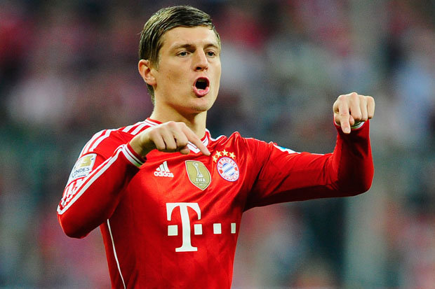 Toni Kroos khi còn khoác áo Bayern Munich