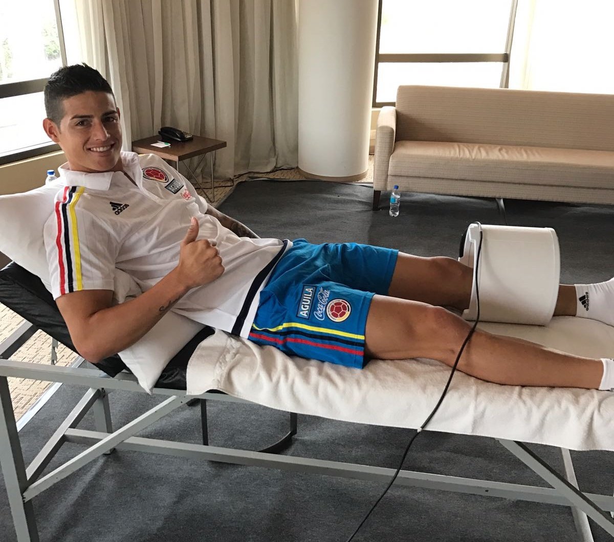 Hồi phục thần tốc, James Rodriguez đem hy vọng cho Colombia
