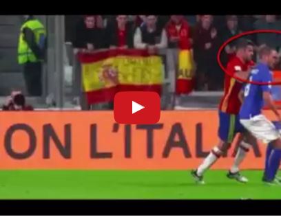 Cận cảnh Diego Costa tát vào mặt Leonardo Bonucci