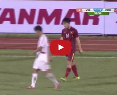 Màn trình diễn ấn tượng của Lương Xuân Trường vs Triều Tiên