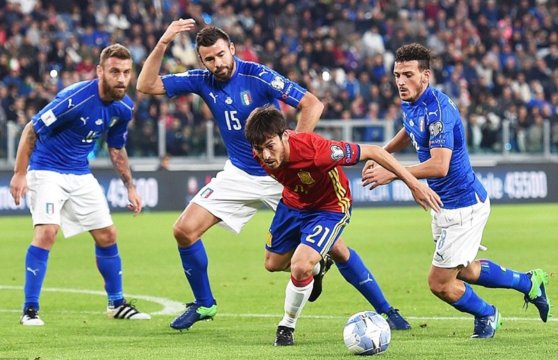 Màn trình diễn của David Silva vs Italia