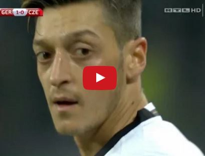 Ảnh bài viết Màn trình diễn của Mesut Oezil vs CH Séc