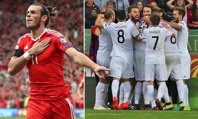 Bale ghi bàn, xứ Wales vẫn phải chia điểm với Gruzia