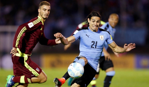 Colombia khó cản Uruguay