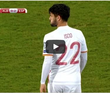Màn trình diễn của Isco Alarcon vs Albania 