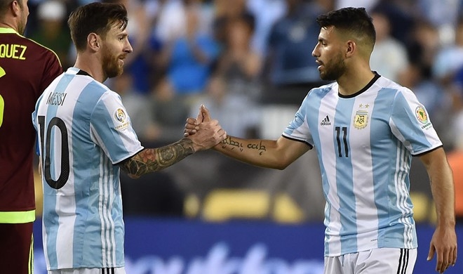 Báo Argentina: Aguero lên tuyển nhờ phe cánh của Messi