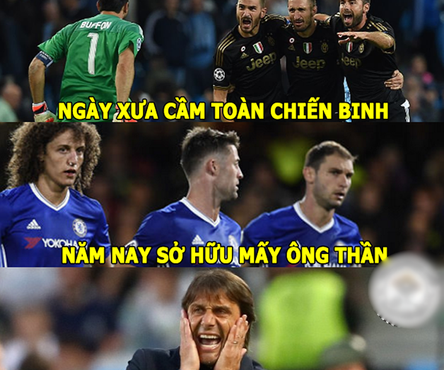 Ảnh chế: Conte "khóc thét" trước sức mạnh của FC phản thầy; Barca tham gia nhiều cuộc "hấp diêm" dã man nhất lịch sử