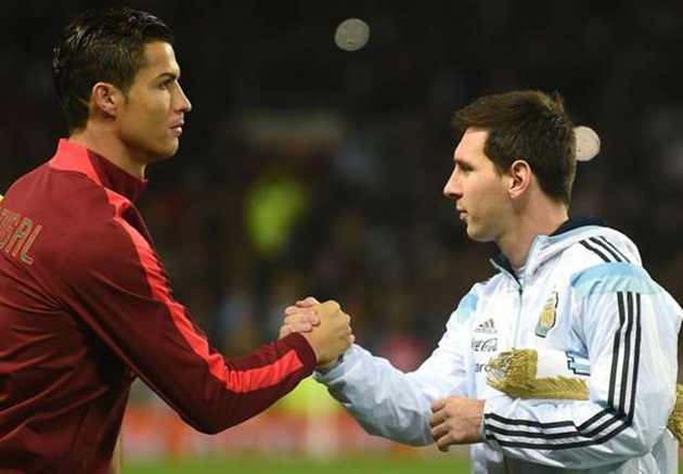 Messi và Ronaldo không phải người Trái Đất