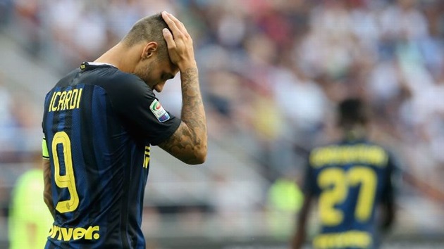 Inter Milan 1-2 Cagliari (vòng 8 Serie A)