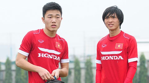 Tuấn Anh, Công Phượng, Xuân Trường chúc mừng ĐT U19 Việt Nam