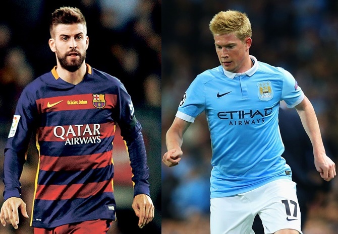 5 cuộc đối đầu được chờ đợi trong đại chiến Barca - Man City