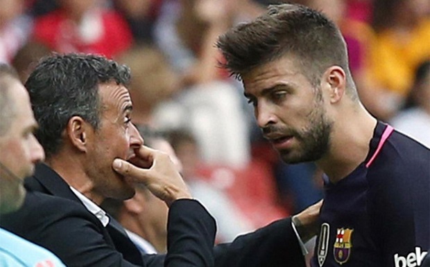 Luis Enrique đã 'cứu rỗi' sự nghiệp của Pique