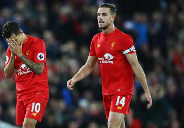 Ảnh bài viết Người Liverpool thất vọng vì trận hòa M.U