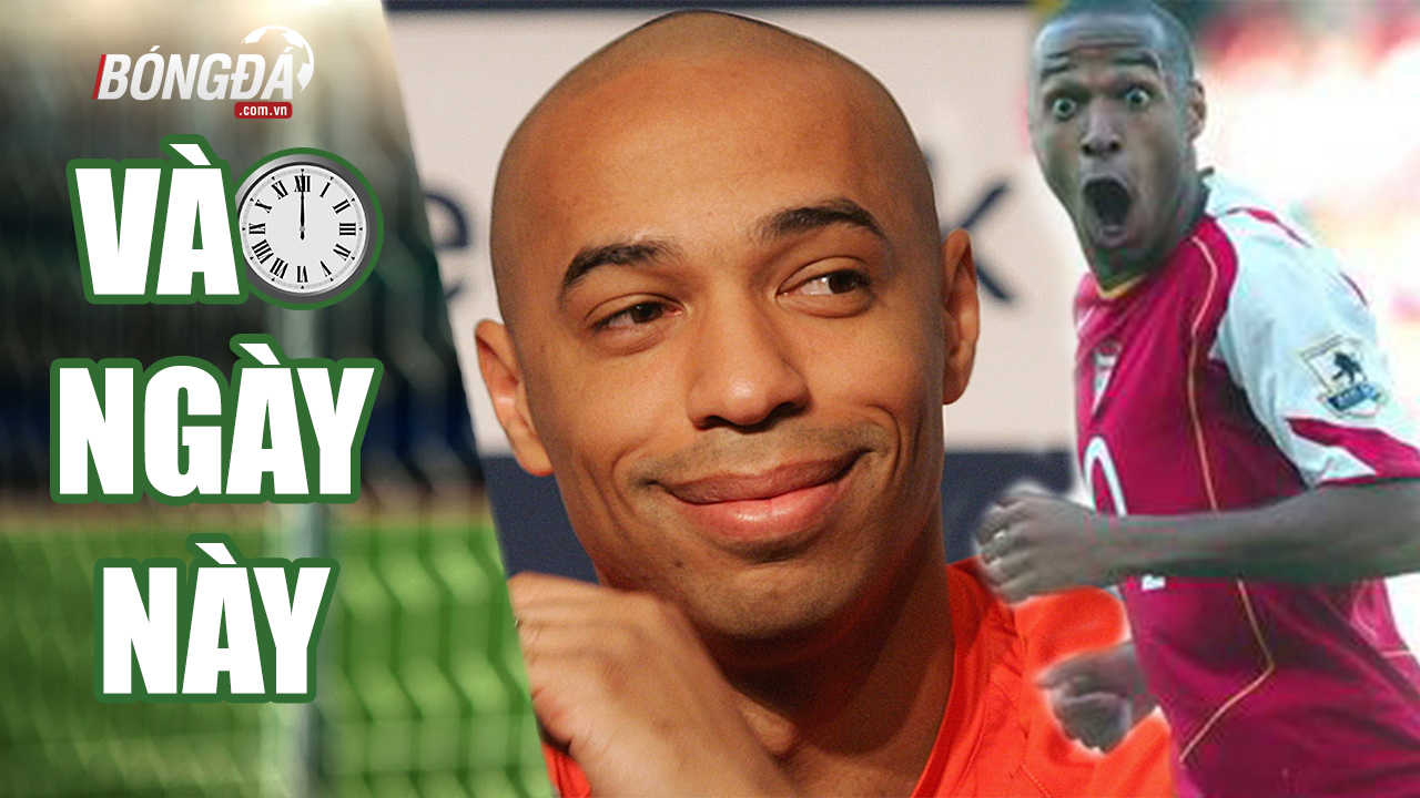 Vào ngày này 18-10, siêu phẩm phá kỷ lục của Thierry Henry, sinh nhật Dante 