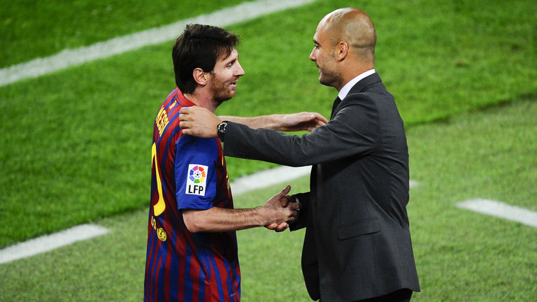 Đội hình siêu sao từng là học trò của Pep Guardiola