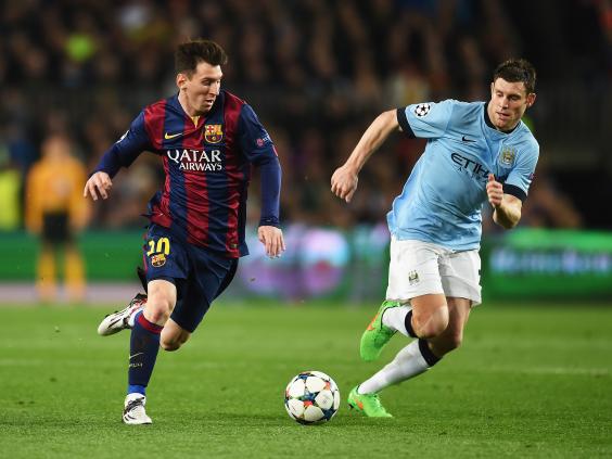 Ảnh bài viết Lionel Messi từng làm khổ hàng thủ Man City thế nào?