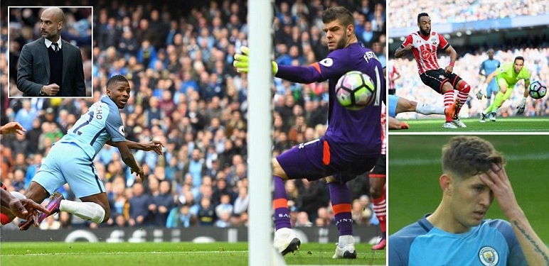 Ảnh bài viết John Stones mắc lỗi, Iheanacho cứu Man City thua trên sân nhà