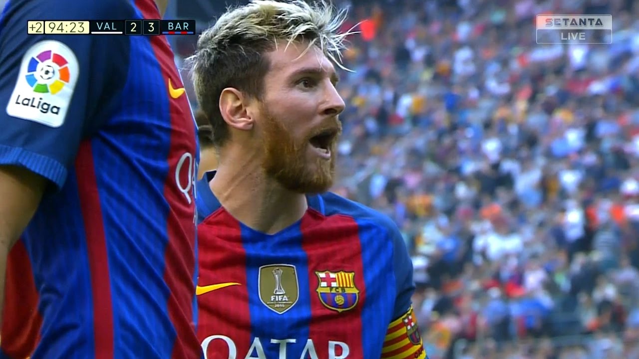 Ảnh bài viết Màn trình diễn của Lionel Messi trước Valencia