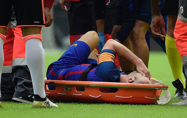 Barcelona có cơ hội đón Iniesta trở lại ở Siêu kinh điển