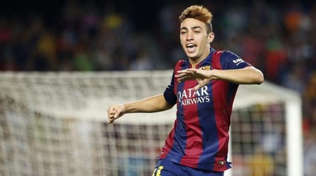 Màn trình diễn của Munir El Haddadi trong màu áo Barca