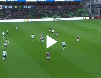 Metz 2 - 4 Nice (vòng 10 Ligue 1)