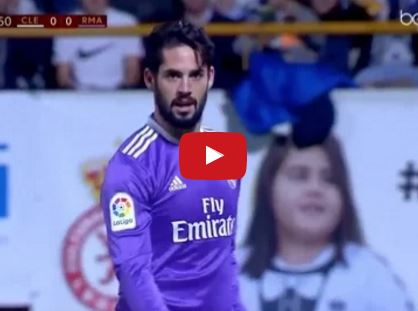 Màn trình diễn của Isco Alarcon vs Cultural Leonesa