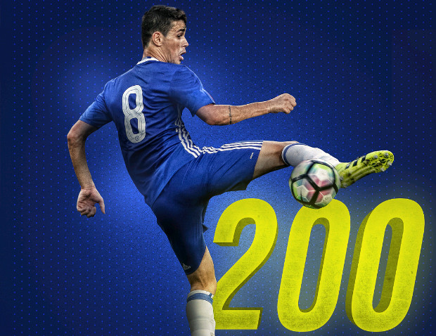 Oscar thiết lập cột mốc ấn tượng tại Chelsea