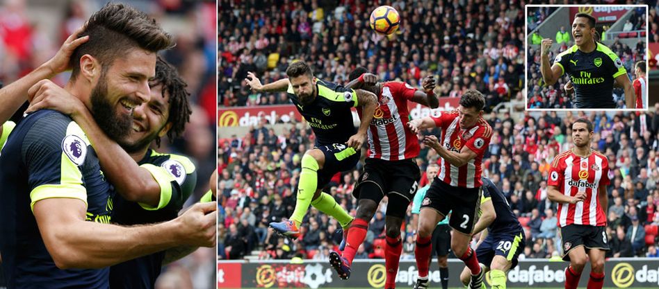 Ảnh bài viết Sanchez mở điểm, Giroud dồn David Moyes vào cửa tử