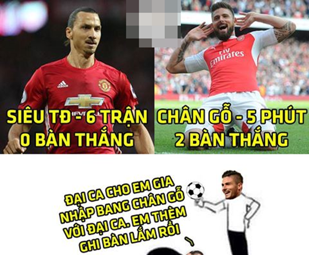 Ảnh chế: FC Thuốc Nhuộm ‘cân’ cả giải đấu; ‘Đấng tối cao’ Ibra hạ mình năn nỉ xin gia nhập bang Chipu