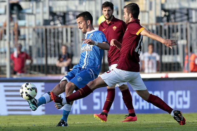 Empoli tử thủ, Roma ngậm ngùi nhìn Juventus bỏ xa với khoảng cách 4 điểm