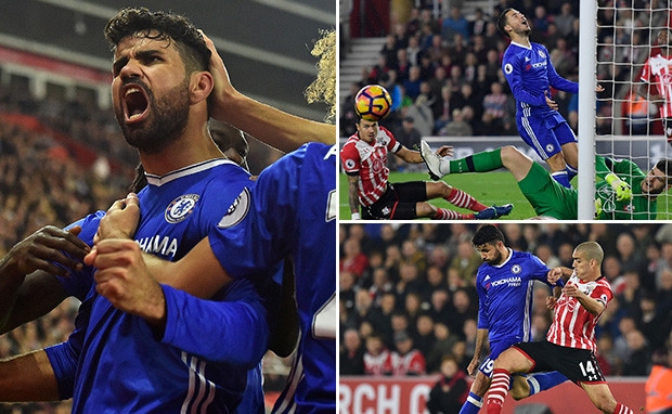 Ảnh bài viết Hazard phút thứ sáu, Costa lập siêu phẩm giúp Chelsea thắng đẹp Southampton