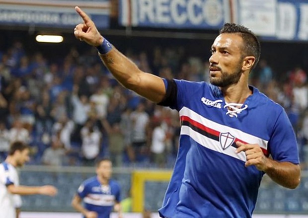 Lão tướng lập công, Sampdoria vượt qua Inter Milan đầy kịch tính