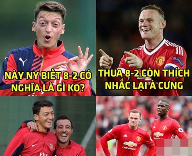 Ảnh chế: Pháo thủ gợi lại “nỗi đau” 8-2 của FC Thuốc Nhuộm; Bí quyết giúp Beo ‘lên đỉnh’ thế giới