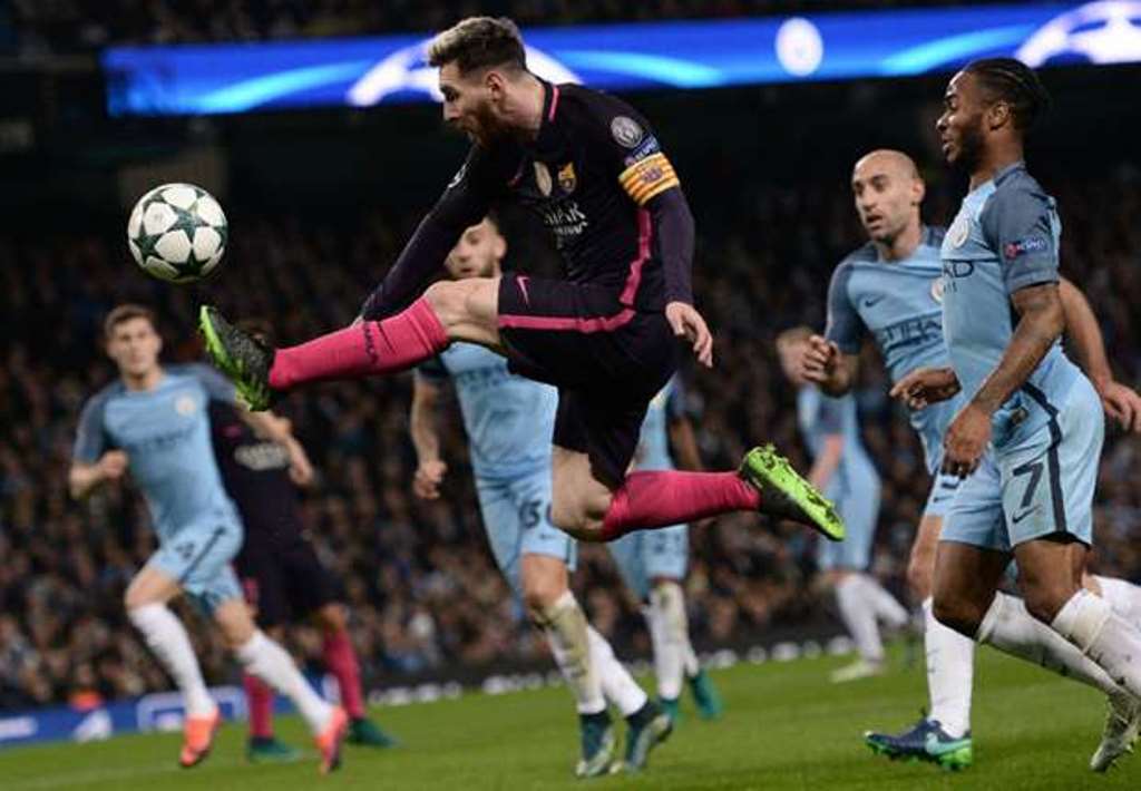 Barca thua Man City, Messi vẫn lập kỉ lục ở Champions League