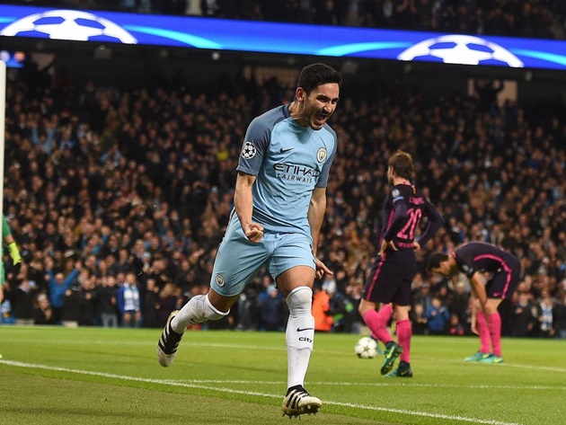 Ảnh bài viết Guendogan bùng nổ trong trận tiếp Barca
